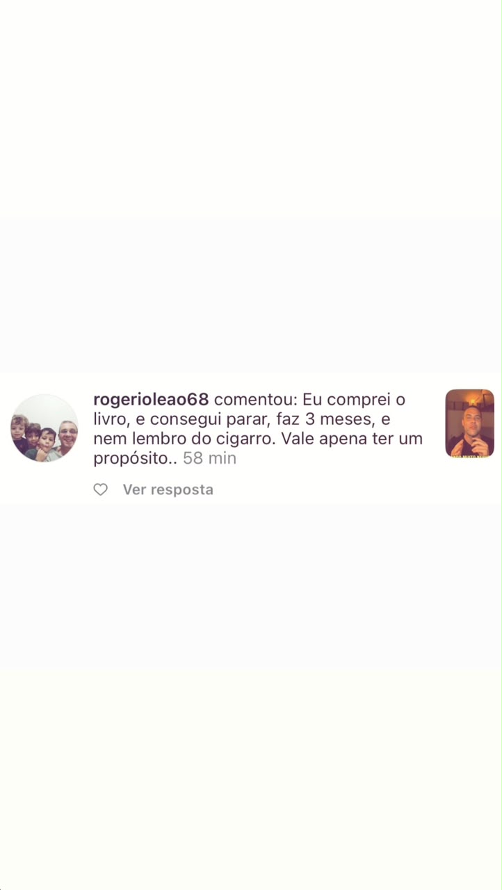 Depoimento real 9 sobre o Eu Sou Feliz Sem Fumar