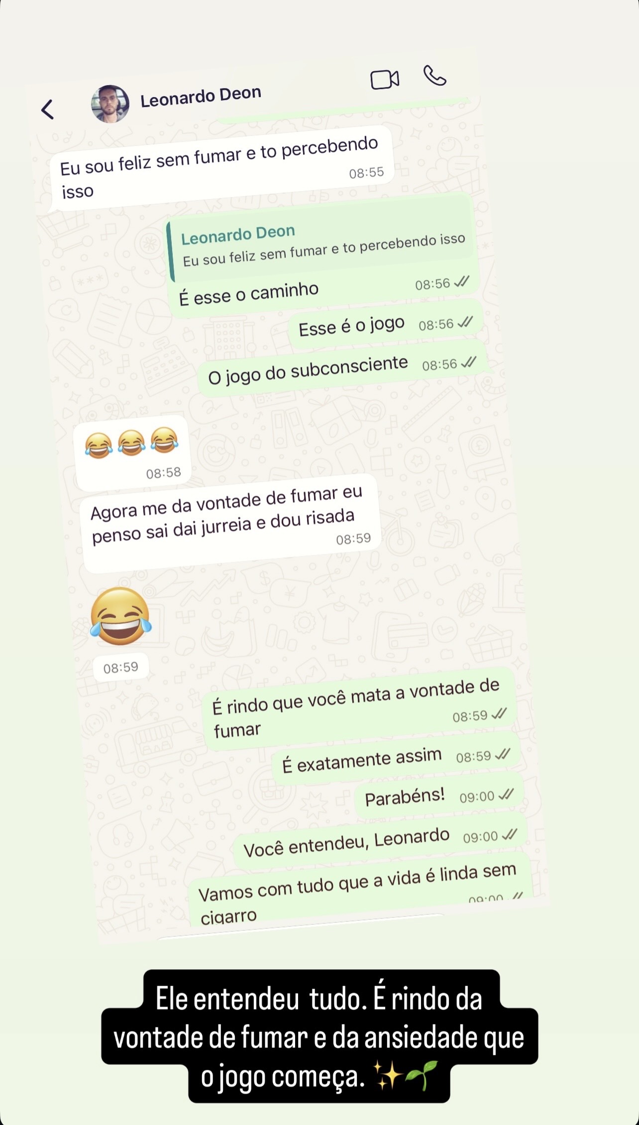 Depoimento real 16 sobre o Eu Sou Feliz Sem Fumar